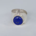 r-lo-01-009-062lap LapisLazuli, Cabochon, verstellbar, Steingröße: 12mm, gefaßt in 925er Sterlingsilber, 29,00€
