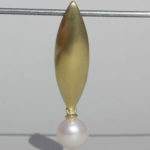 Art.-Nr. Ca- AS1624Q Silberanhänger "Antonella" mit SWZ Perle 10mm vergoldet, 119,00€