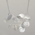 Art.-Nr. Ca- C1663A "Silberanhänger "Dolomit"" Maße: 34x27 mm, Kette: 45+5 cm, 110,00€