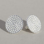 Art.-Nr. Ca- E1645P "Silberohrstecker "Labyrinth"" Durchmesser 16,5mm, 53,90€