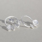 Art.-Nr. Ca- E1668P "Silberohrstecker "Azoren"" Maße: 14x18 mm, 63,50€