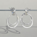 Art.-Nr. Ca- E1684P "Silberohrstecker" Maße: 34x22,5 mm, 89,00€